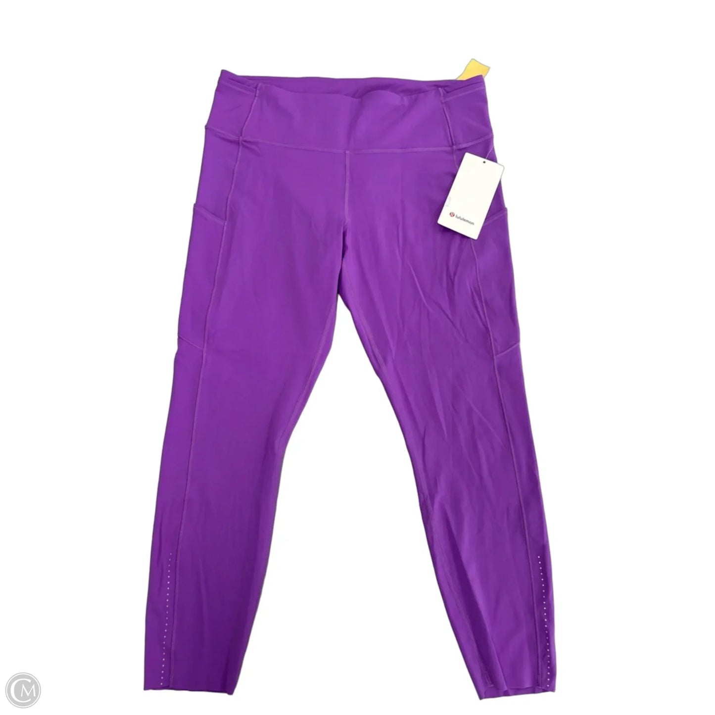 Athletic Pants By Lululemon In Purple, Size: 14