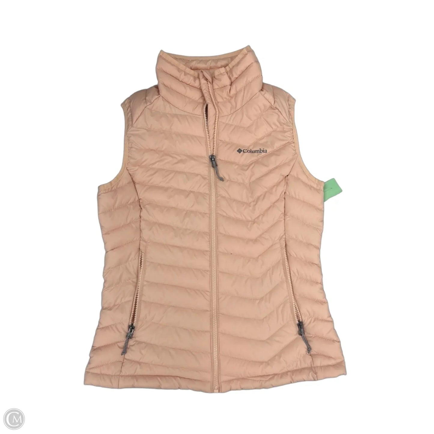 Vest Puffer & Quilted By Columbia In Peach, Size: M