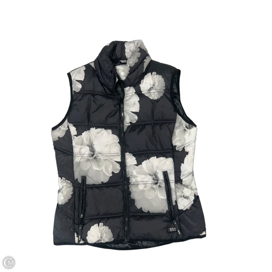 Vest Puffer & Quilted By Marc New York In Black & Grey, Size: M