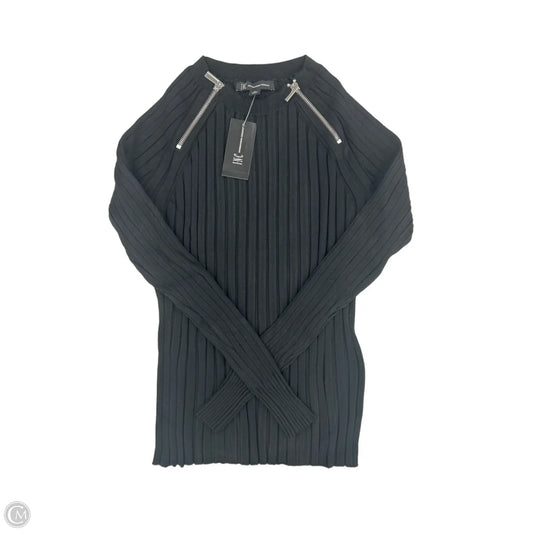 Top Long Sleeve By International Concepts In Black, Size: M