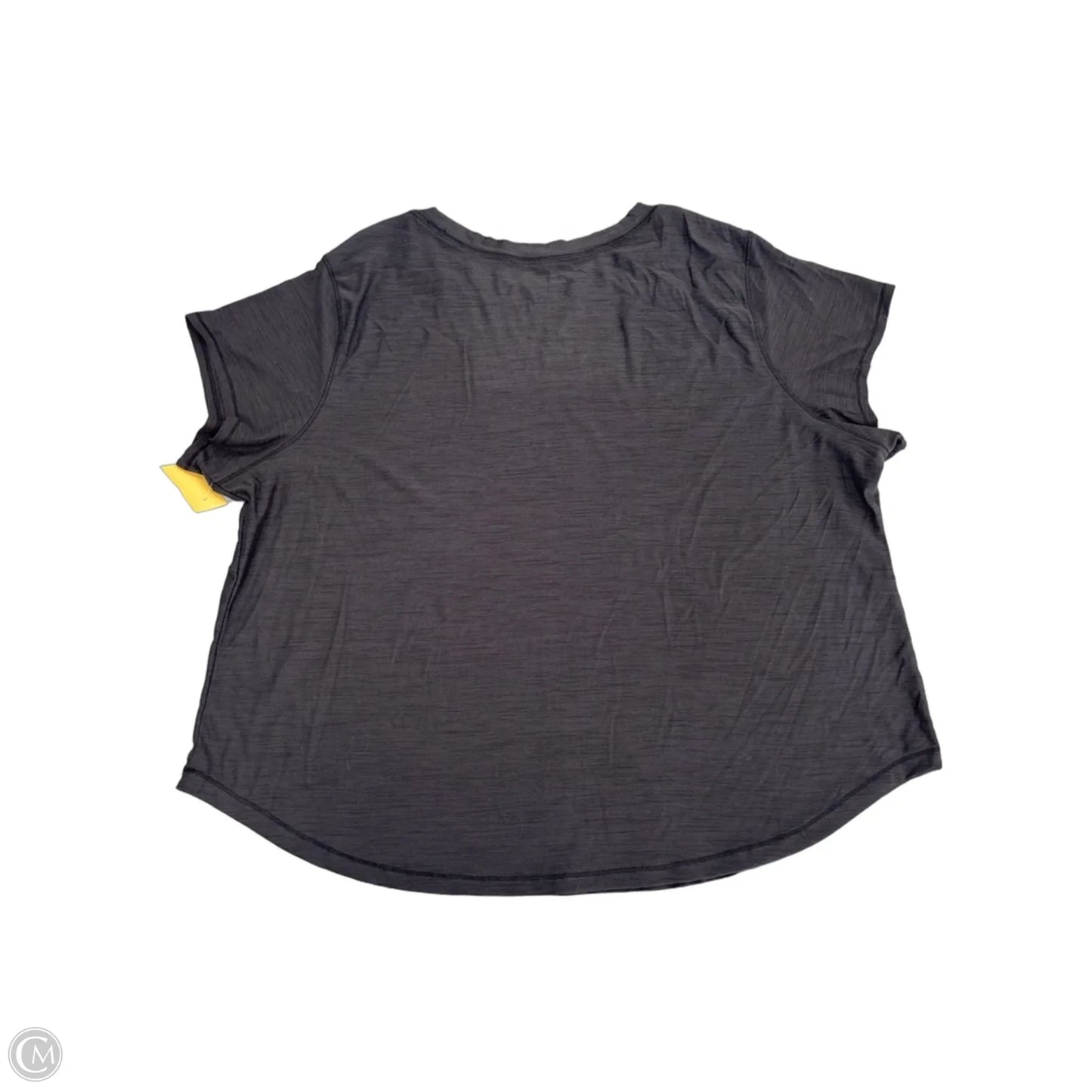 Athletic Top Short Sleeve By Old Navy In Grey, Size: 2x