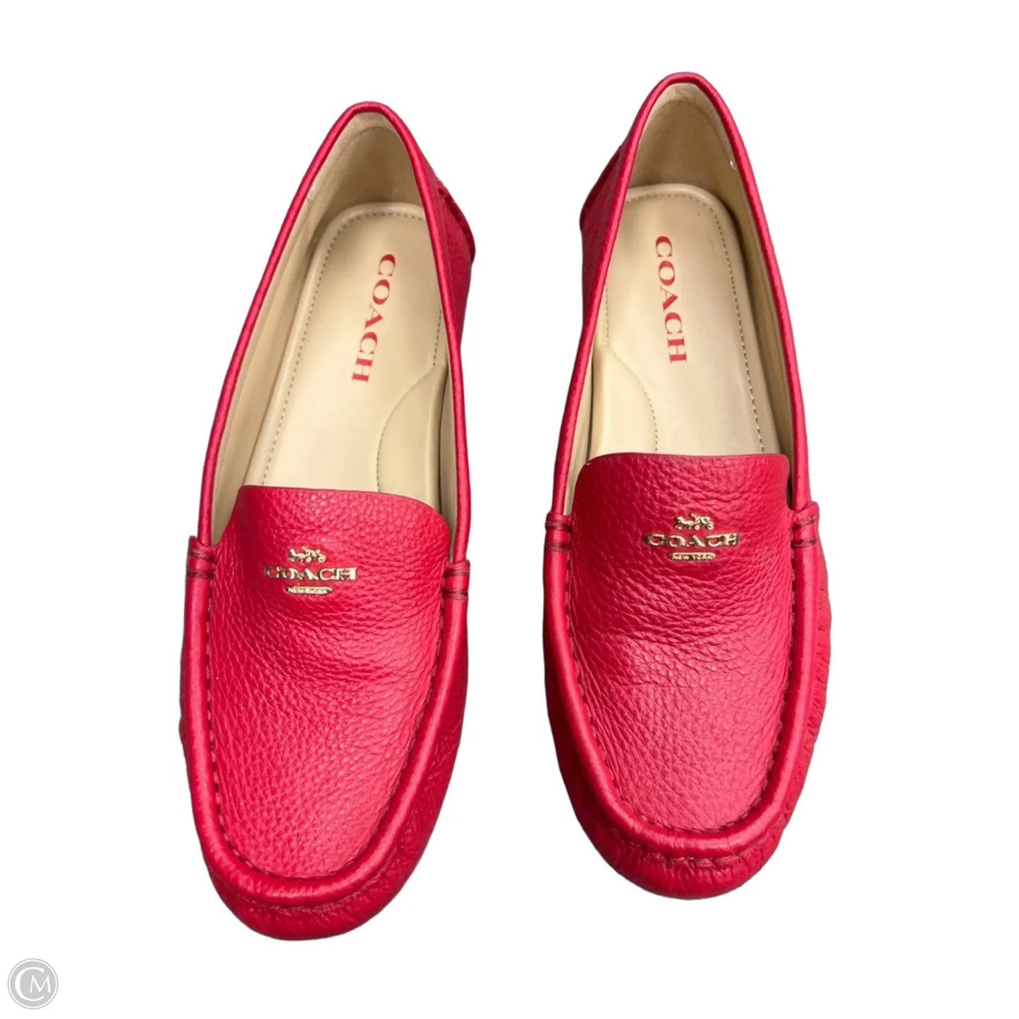 Shoes Designer By Coach In Red, Size: 7.5