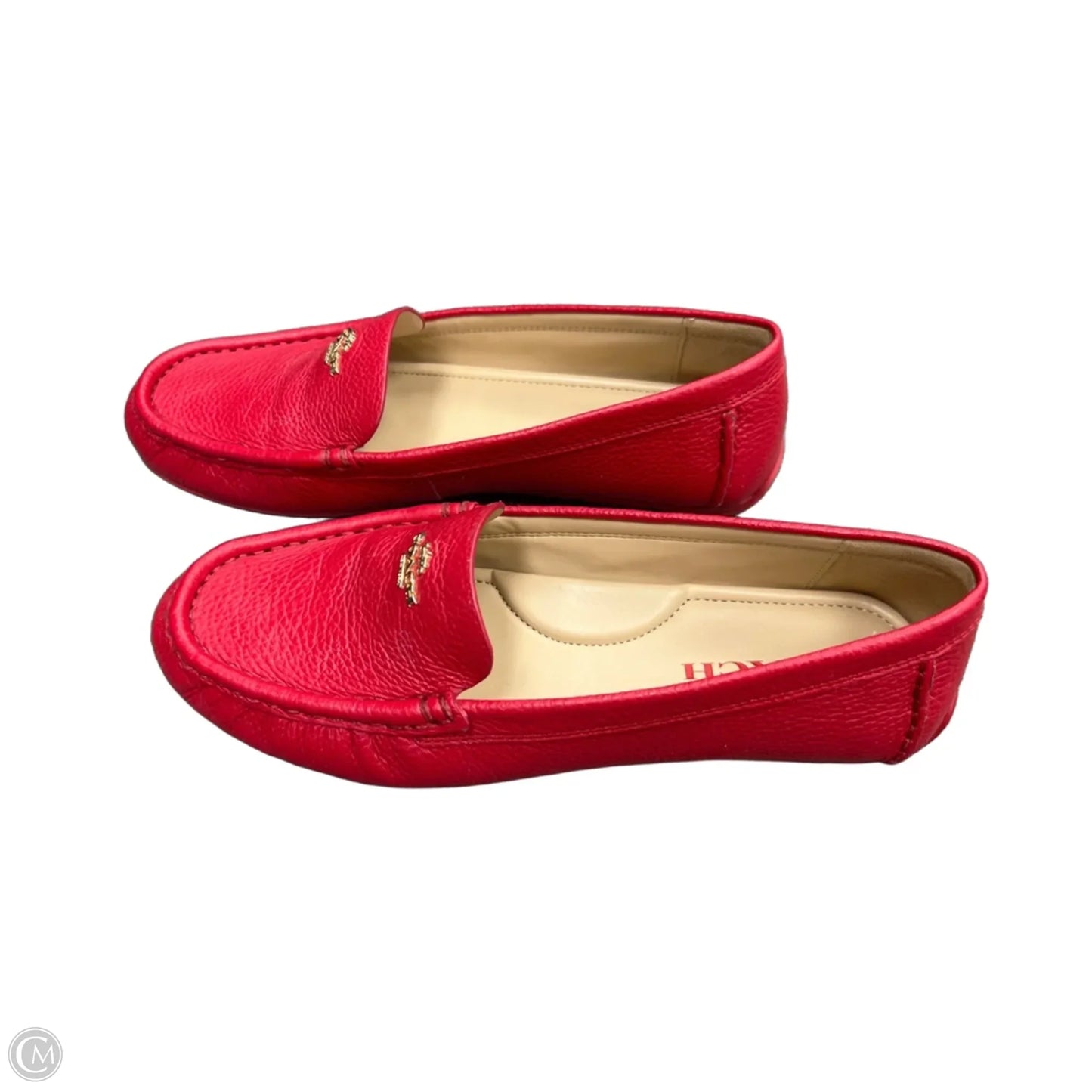 Shoes Designer By Coach In Red, Size: 7.5
