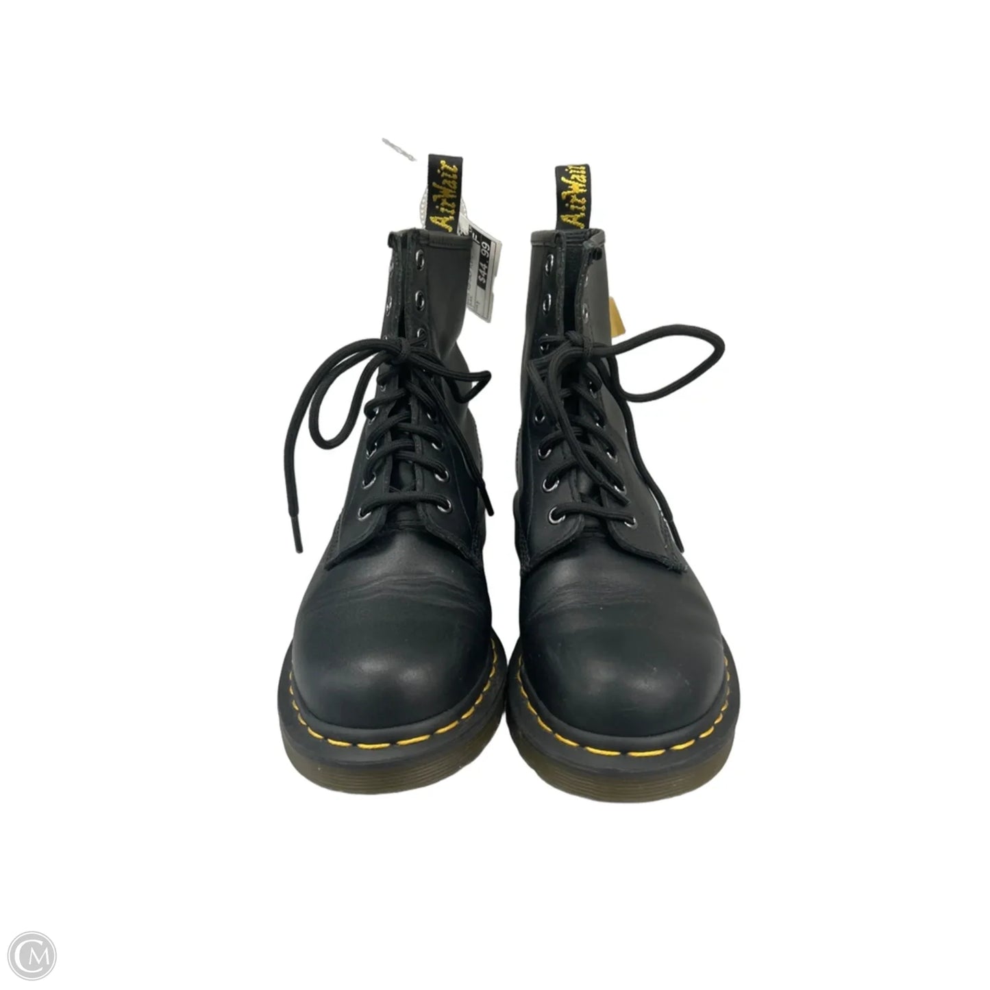 Boots Mid-calf Flats By Dr Martens In Black, Size: 7
