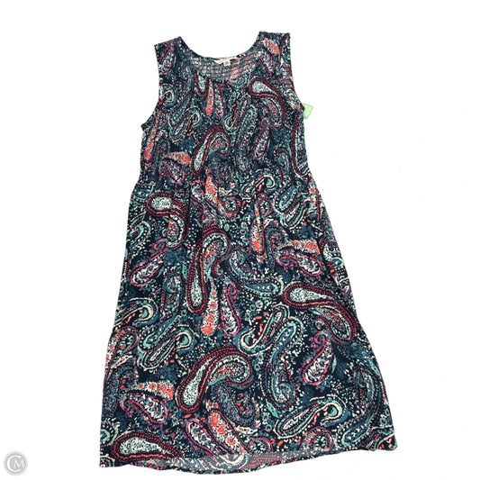 Dress Casual Short By Croft And Barrow In Blue & Pink, Size: Lp