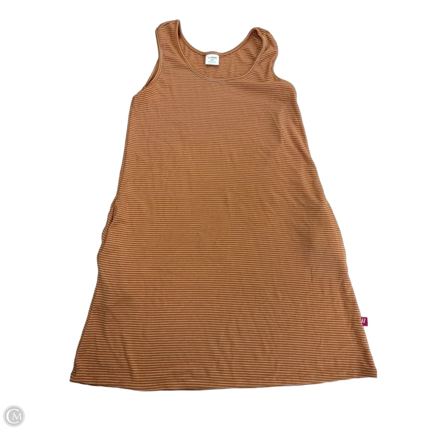Dress Casual Short By Cme In Orange, Size: Xs