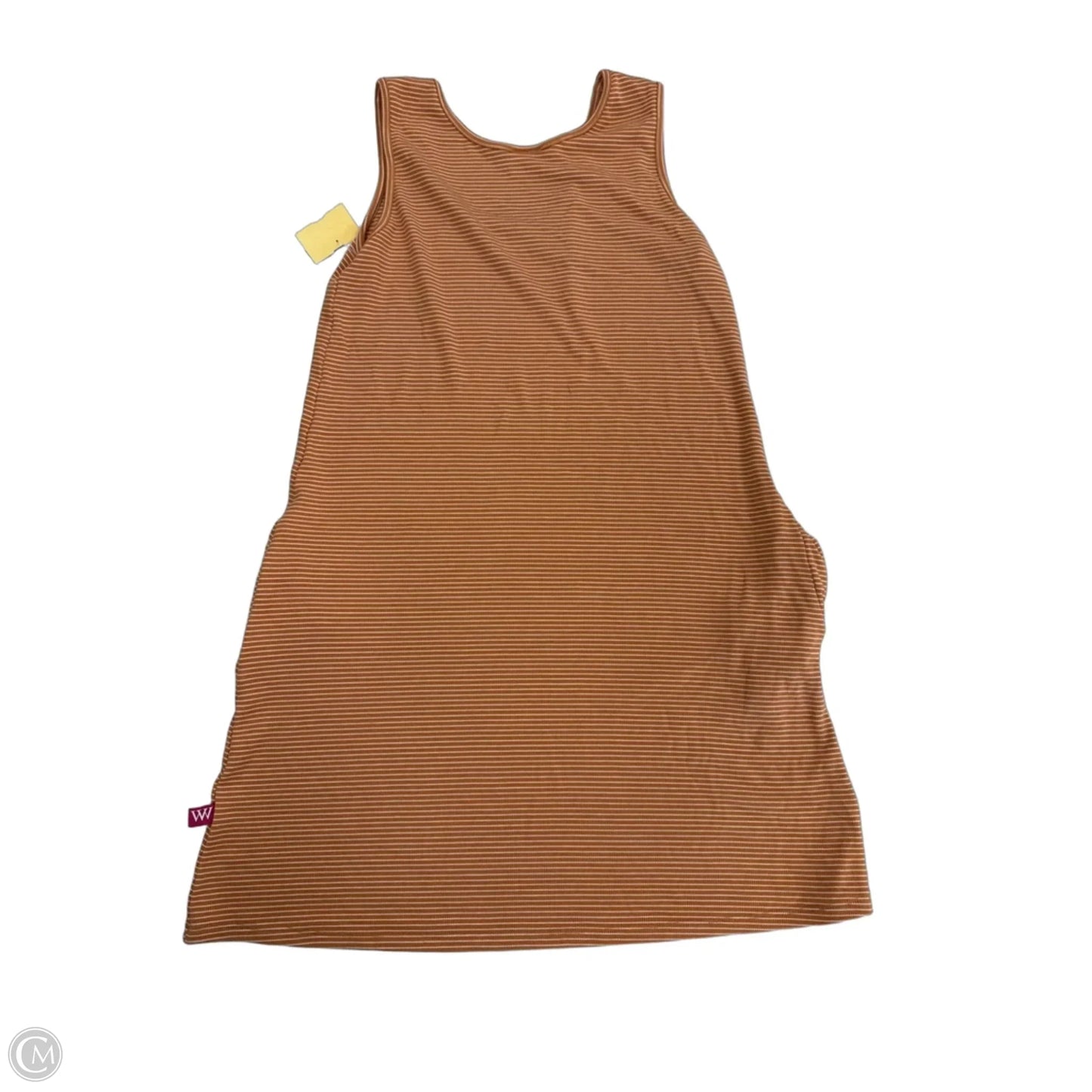 Dress Casual Short By Cme In Orange, Size: Xs