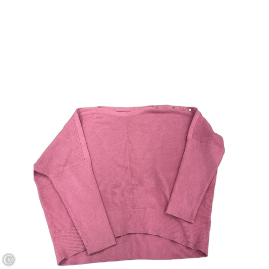Sweater By Simply Vera In Pink, Size: Xl