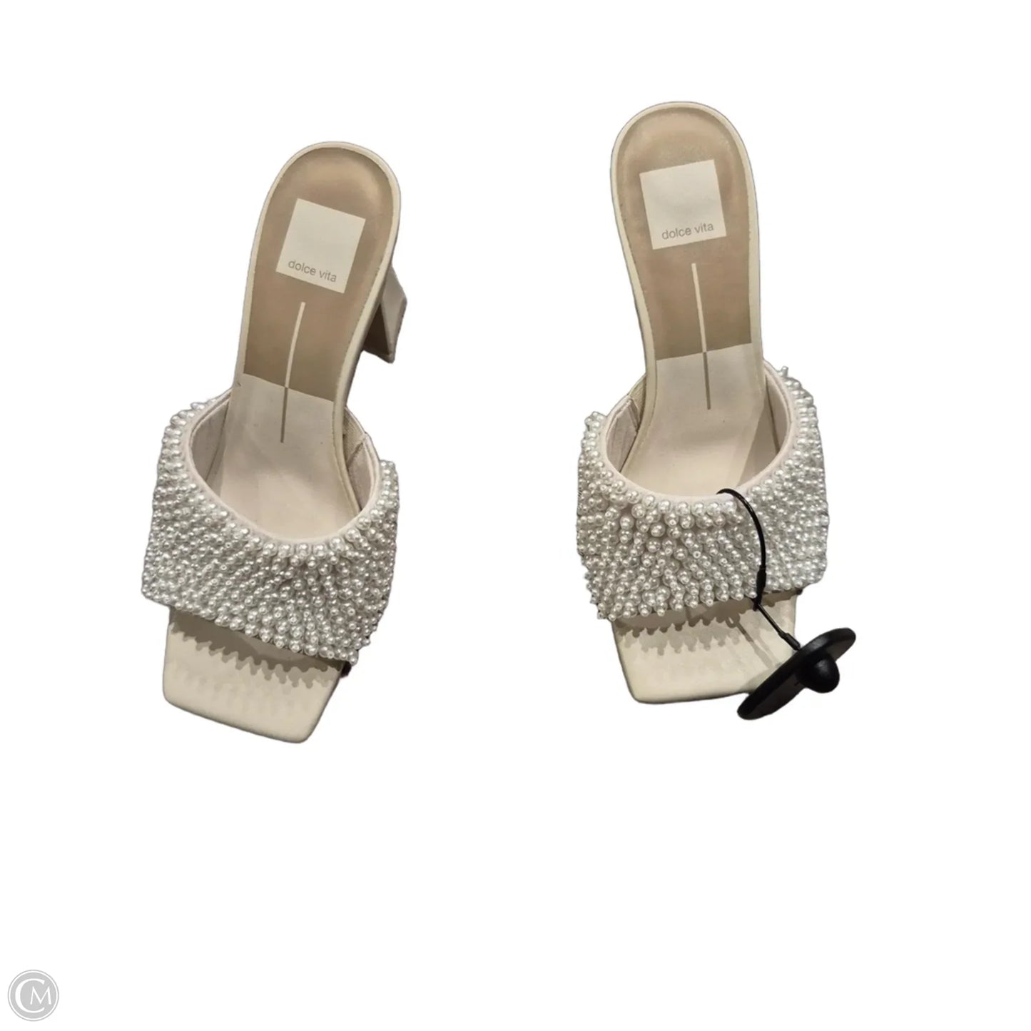 Shoes Heels Block By Dolce Vita In Cream, Size: 7.5