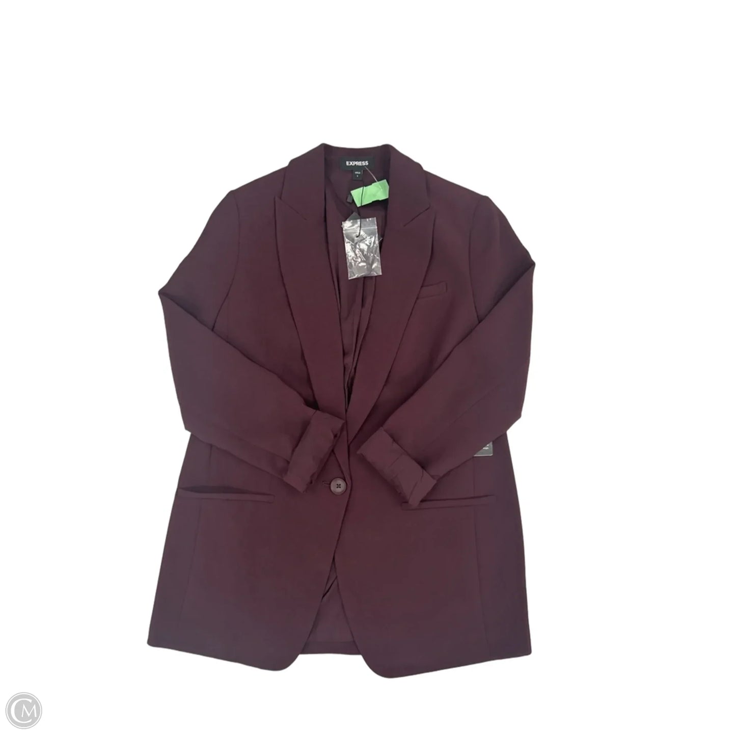 Blazer By Express In Purple, Size: S
