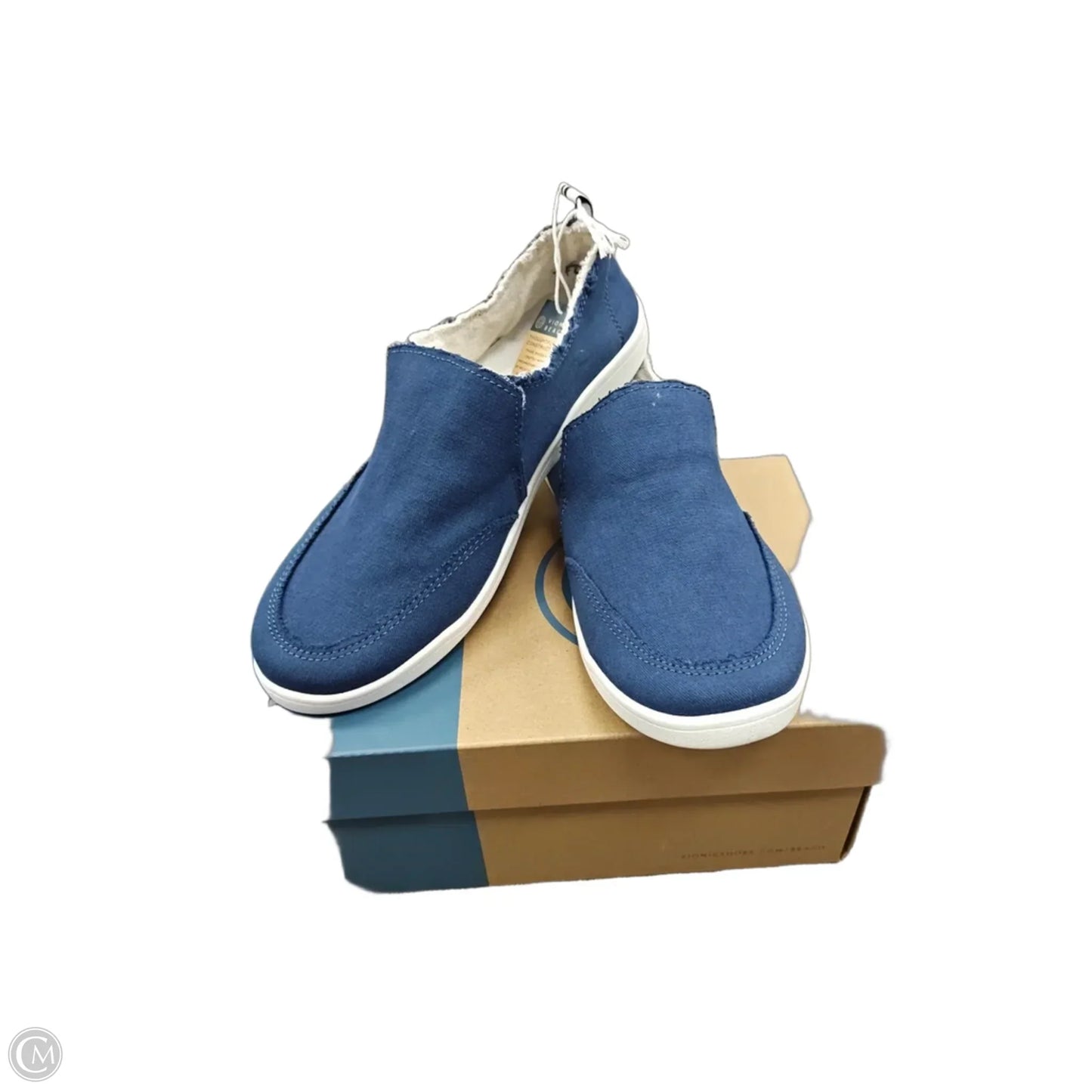 Shoes Flats By Vionic In Blue, Size: 9