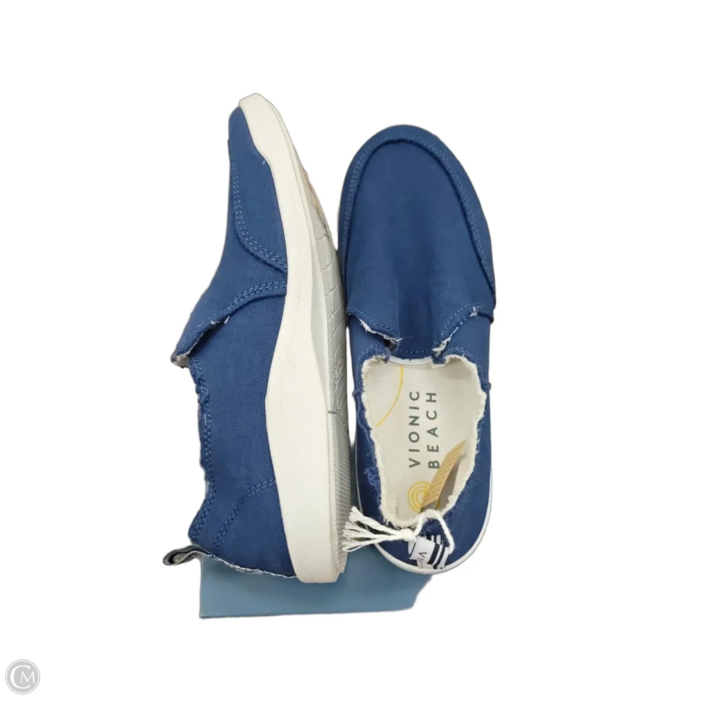 Shoes Flats By Vionic In Blue, Size: 9