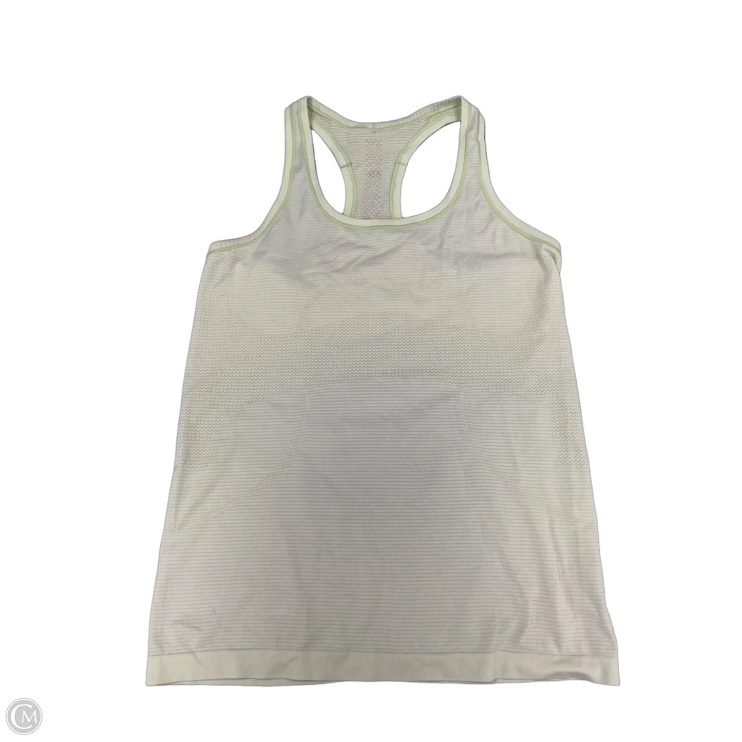 Athletic Tank Top By Lululemon In Green, Size: 8