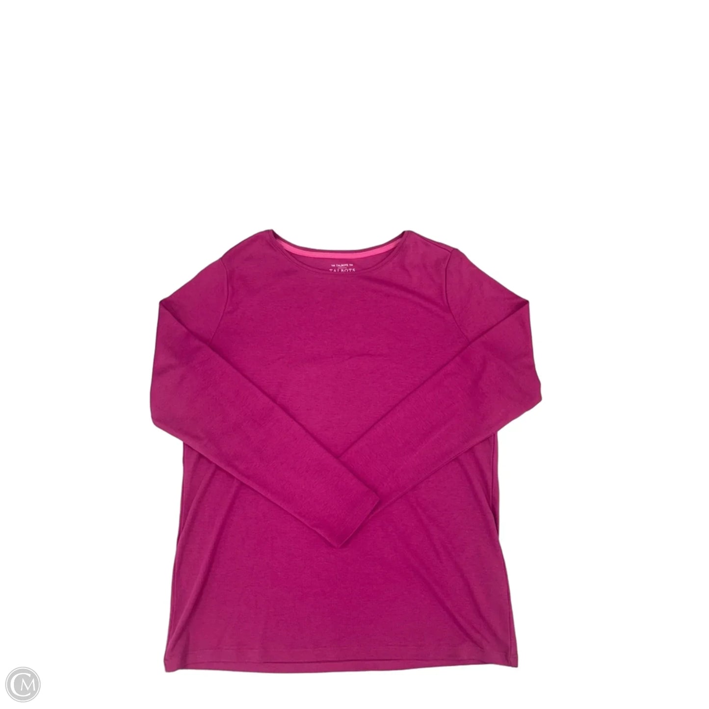Top Long Sleeve By Talbots In Purple, Size: Xl