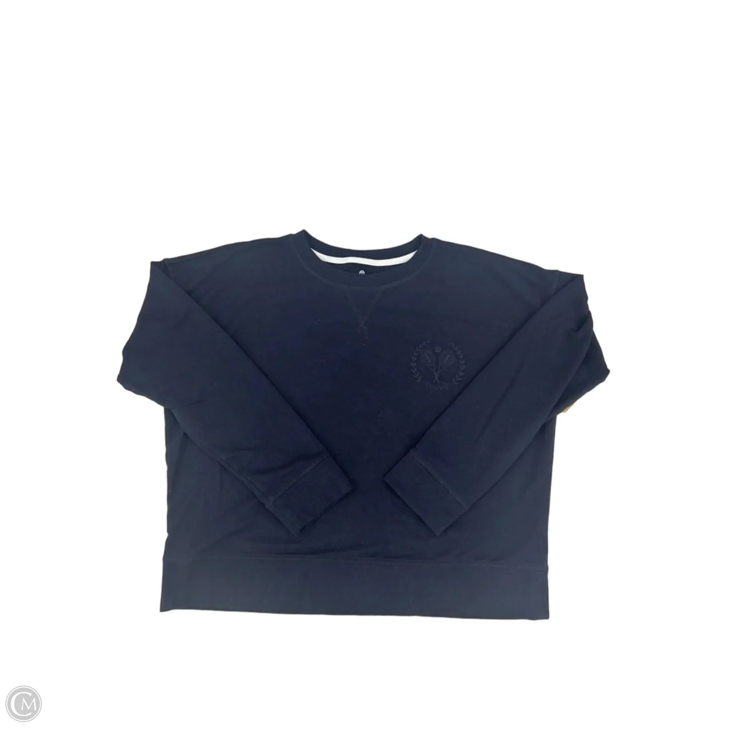 Top Long Sleeve By Talbots In Navy, Size: S