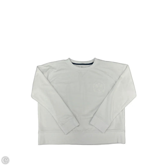 Top Long Sleeve By Talbots In White, Size: Xs