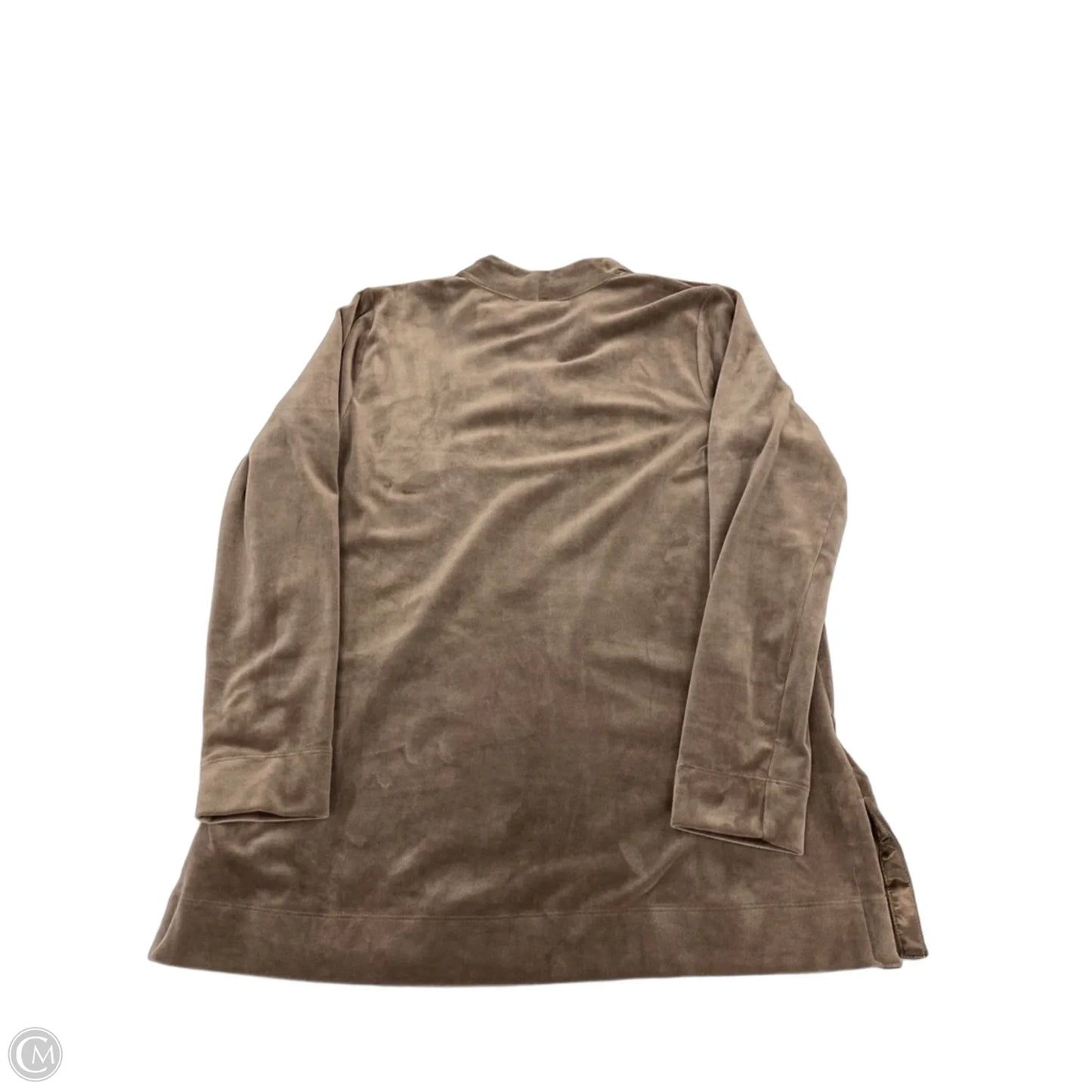 Top Long Sleeve By Pure Jill In Brown, Size: S