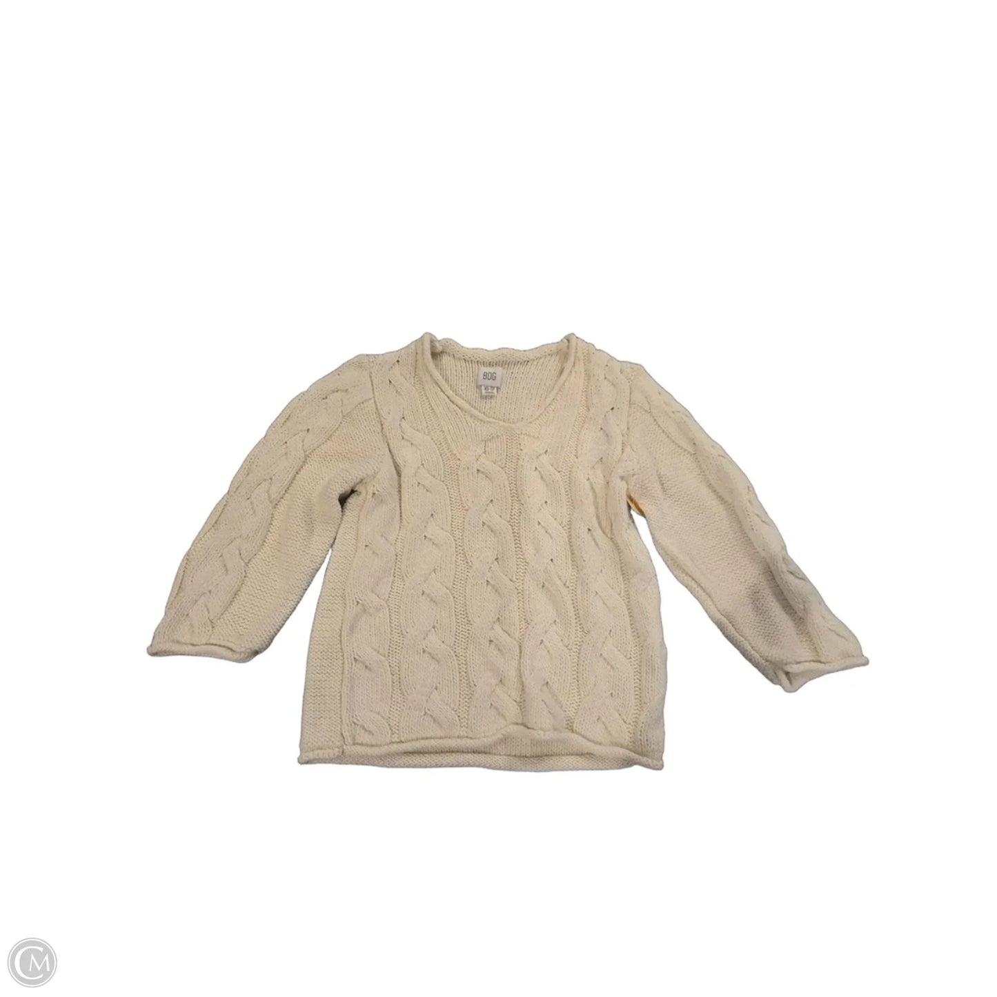 Sweater By Bdg In Cream, Size: Xs