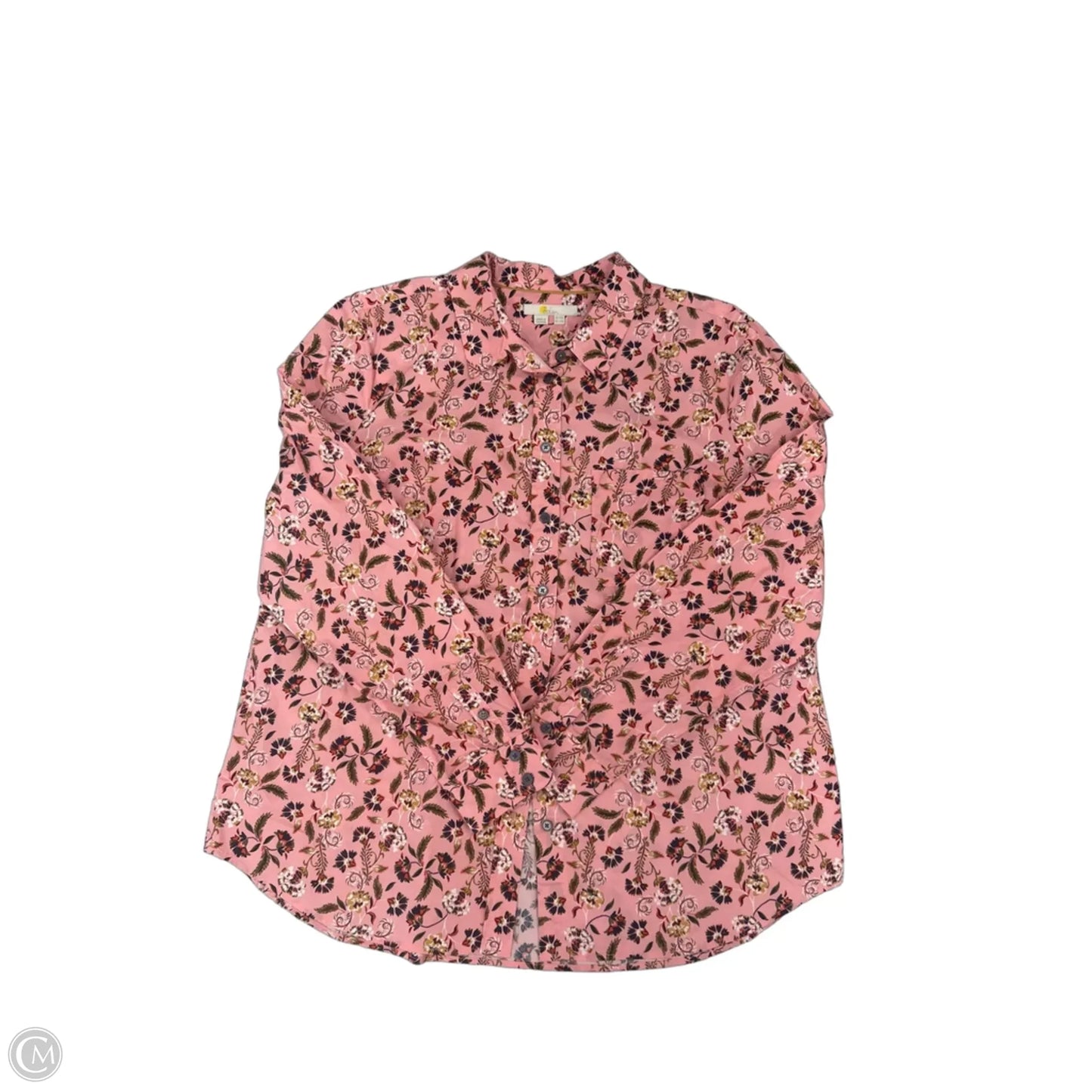 Top Long Sleeve By Born In Pink, Size: L