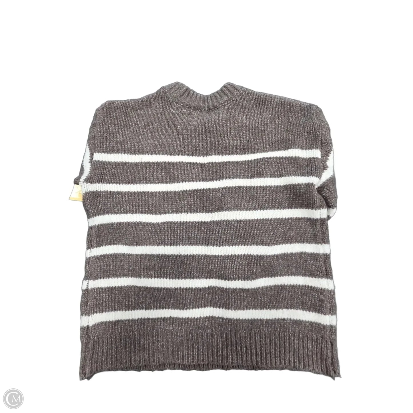 Sweater By Lc Lauren Conrad In Brown & White, Size: S