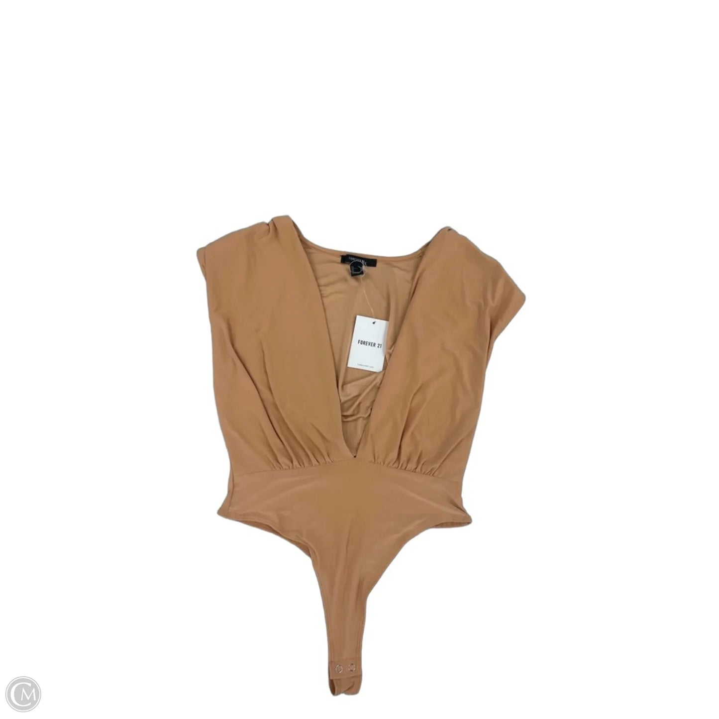 Bodysuit By Forever 21 In Peach, Size: M