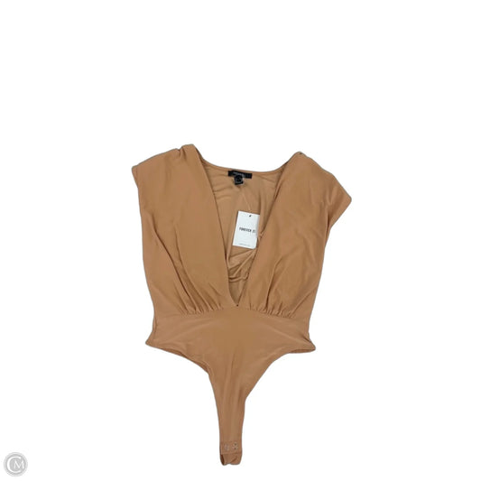 Bodysuit By Forever 21 In Peach, Size: M