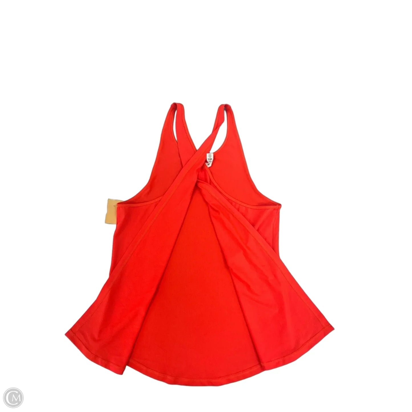 Athletic Tank Top By Under Armour In Orange, Size: Xs