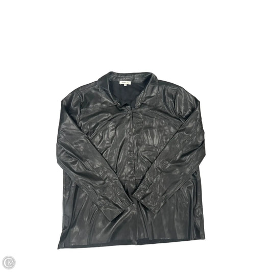 Top Long Sleeve By Another Love In Black, Size: L