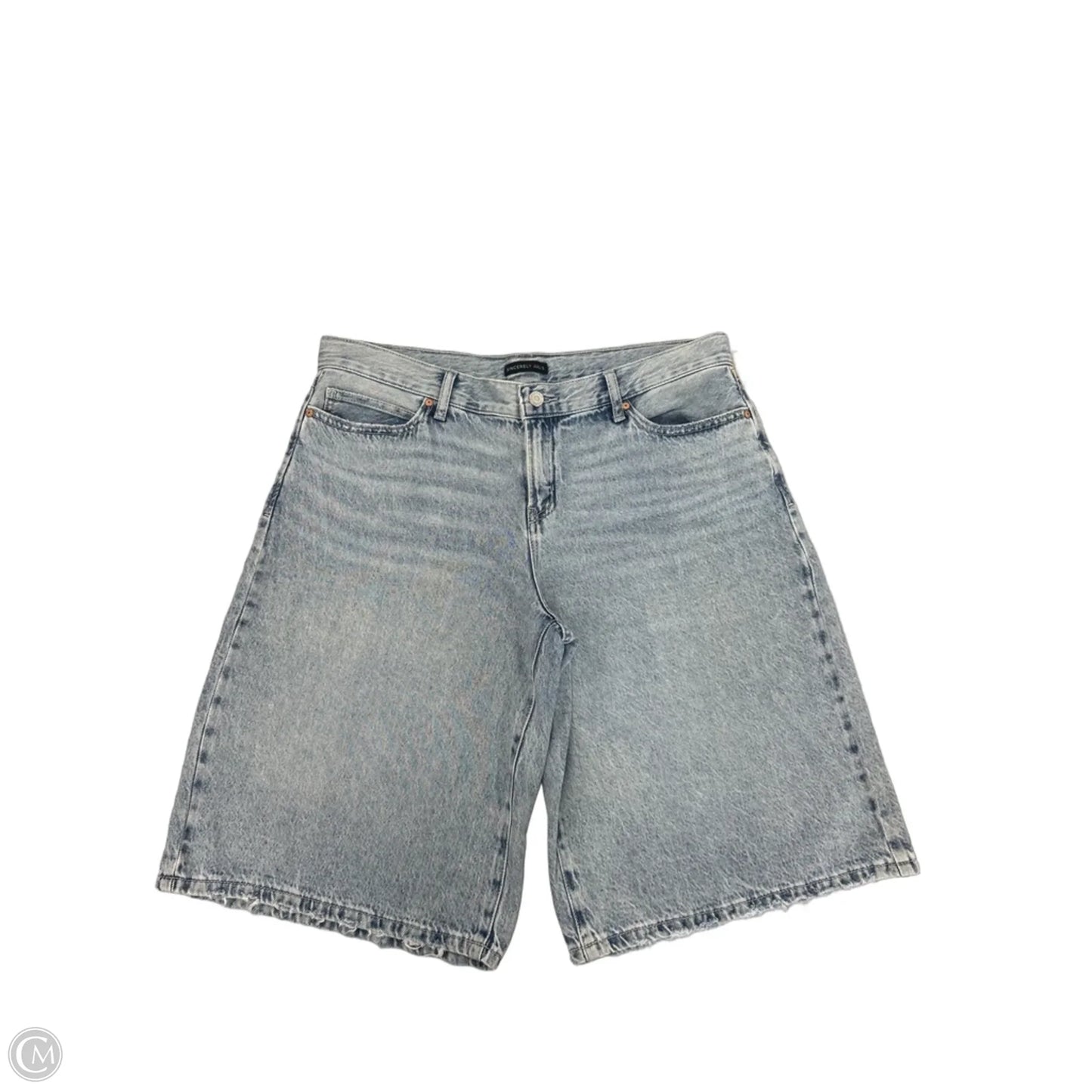 Shorts By Sincerely Jules In Blue Denim, Size: 12