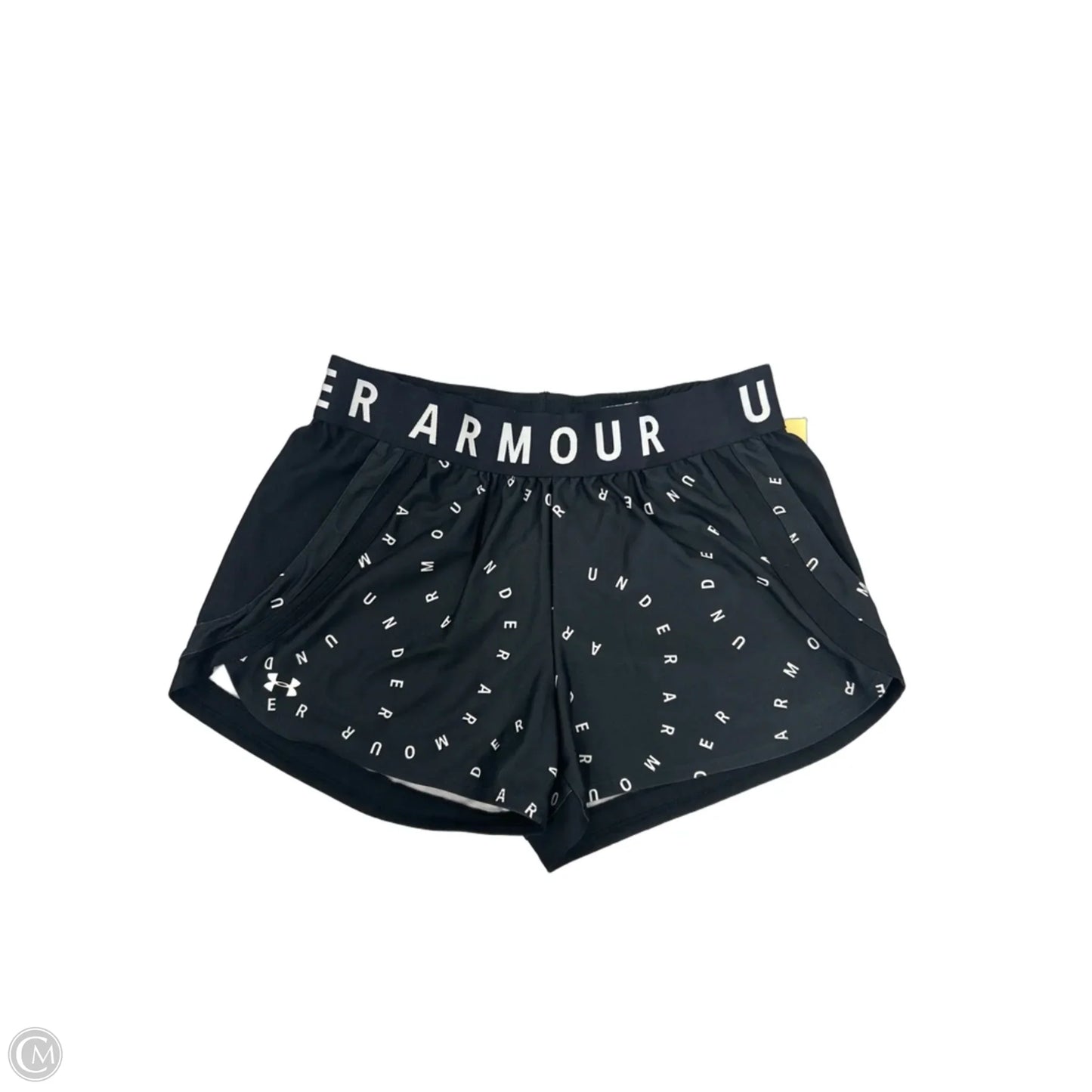 Athletic Shorts By Under Armour In Black, Size: M