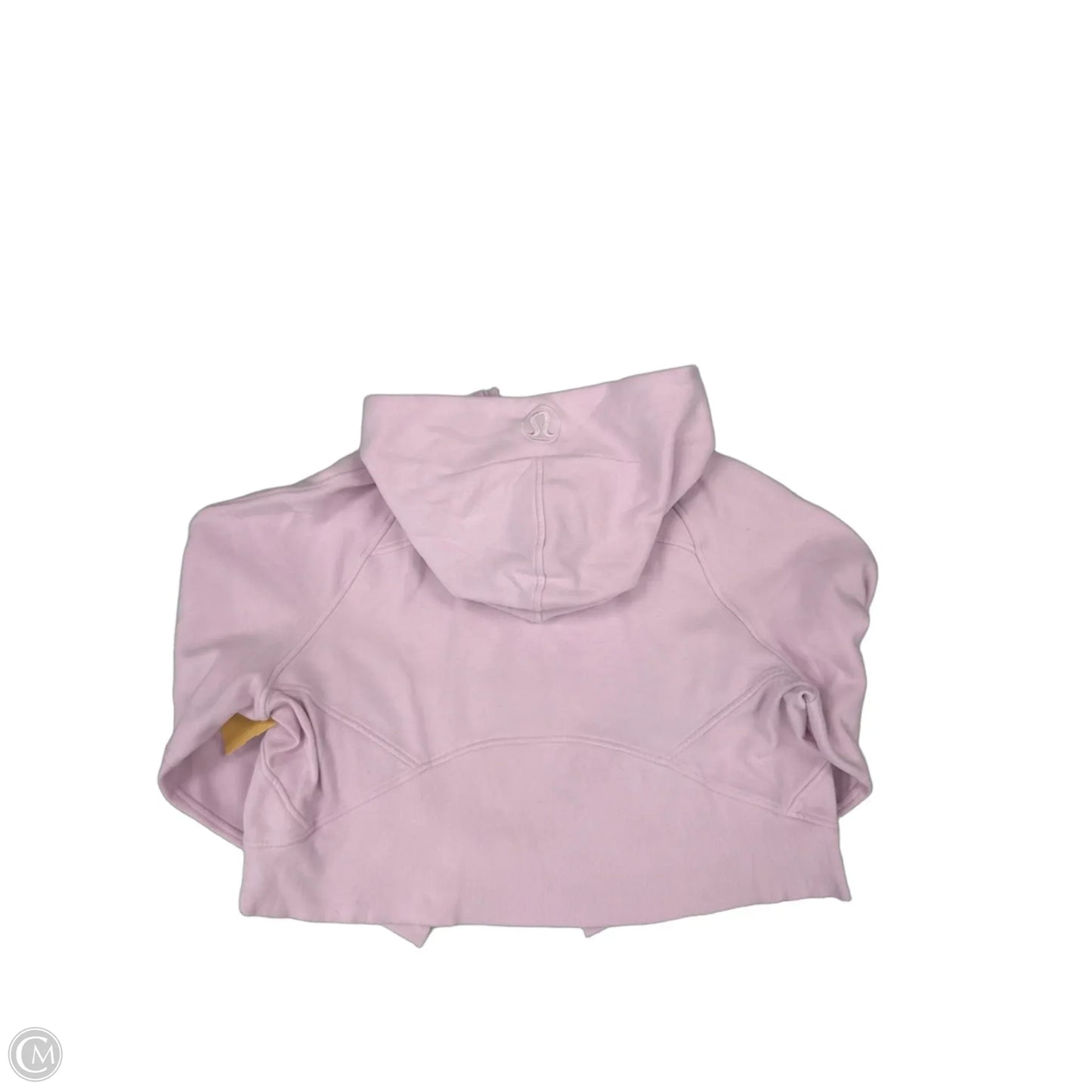 Sweatshirt Hoodie By Lululemon In Pink, Size: M