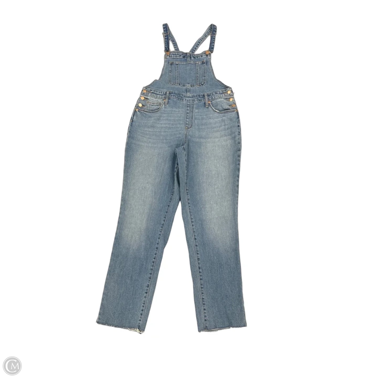 Overalls By Universal Thread In Blue Denim, Size: M