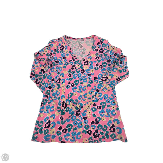 Top Long Sleeve Designer By Lilly Pulitzer In Multi-colored, Size: S