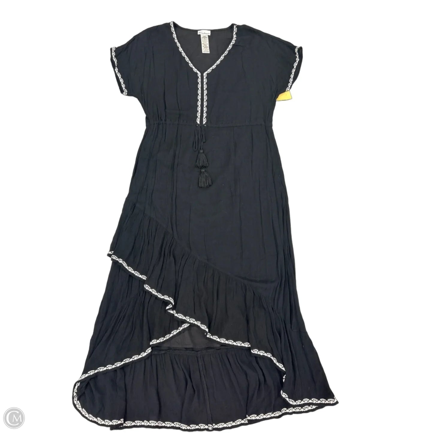 Dress Casual Maxi By Tommy Bahama In Black, Size: S