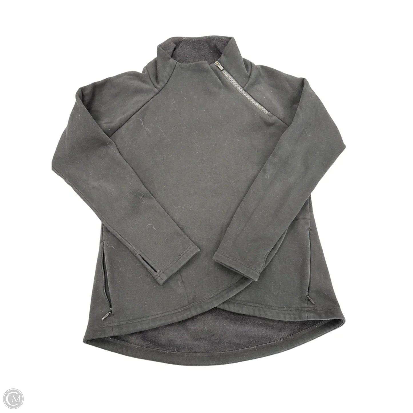 Sweatshirt Collar By Athleta In Black, Size: S