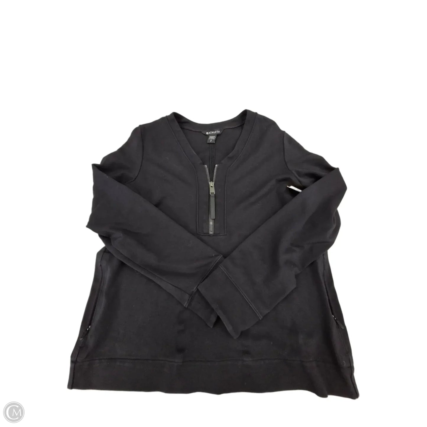 Athletic Jacket By Athleta In Black, Size: S