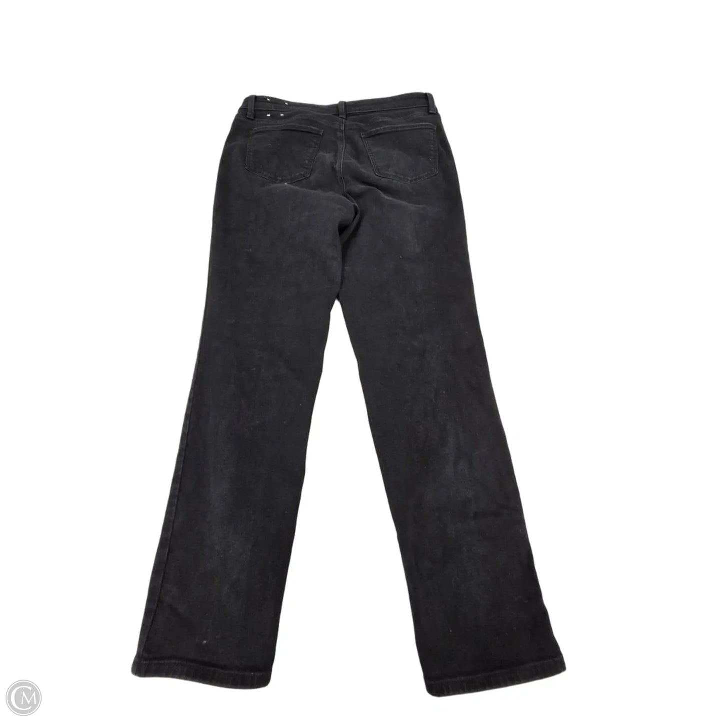 Jeans Skinny By Talbots In Black Denim, Size: 10