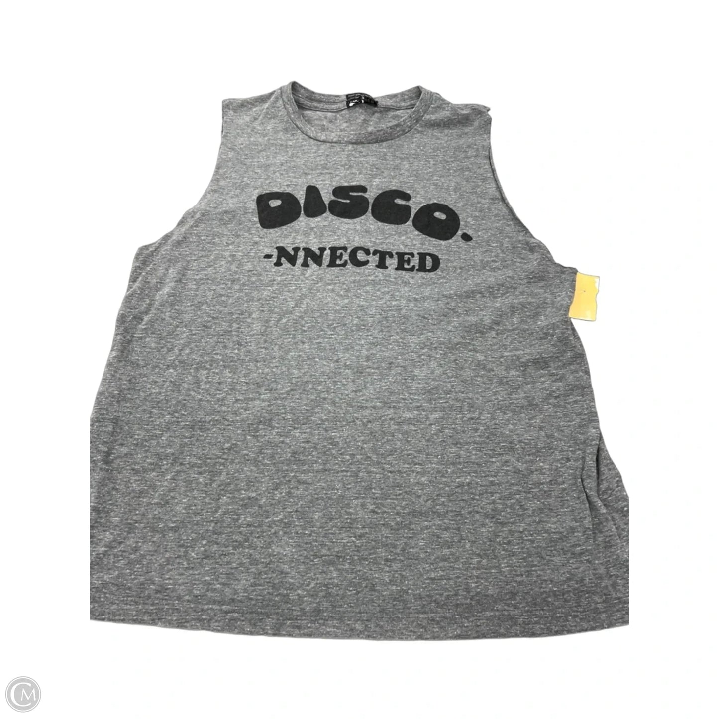Top Sleeveless By Mother In Grey, Size: S