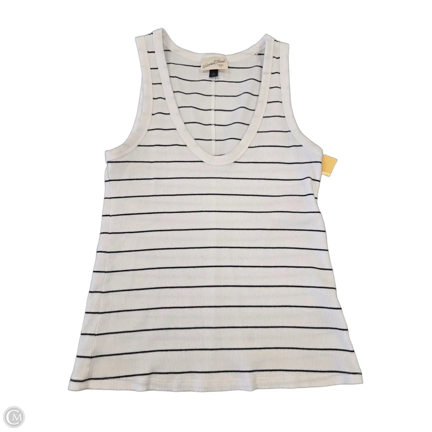 Tank Top By Universal Thread In Black & White, Size: L