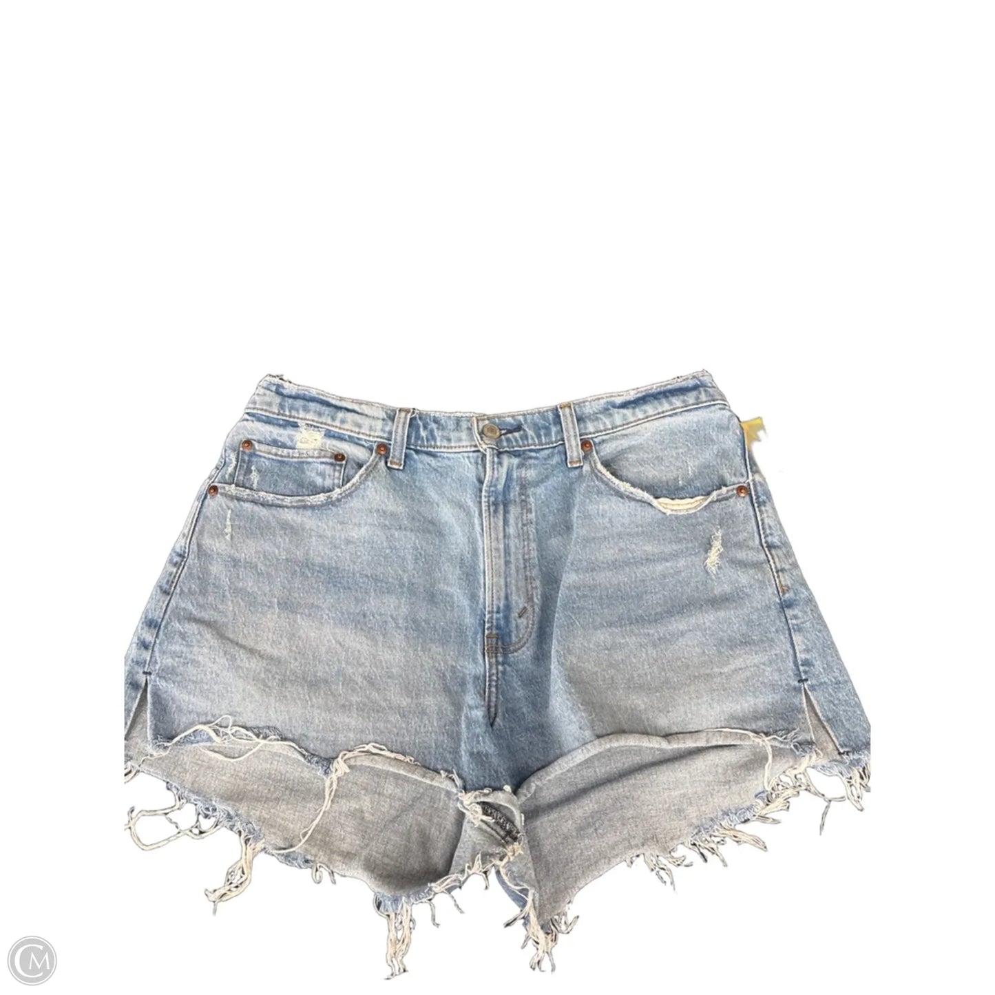 Shorts By Abercrombie And Fitch In Blue Denim, Size: 14