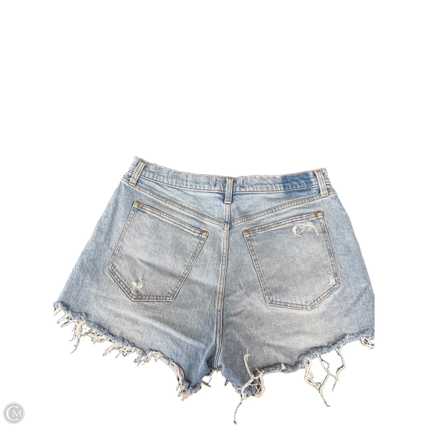 Shorts By Abercrombie And Fitch In Blue Denim, Size: 14