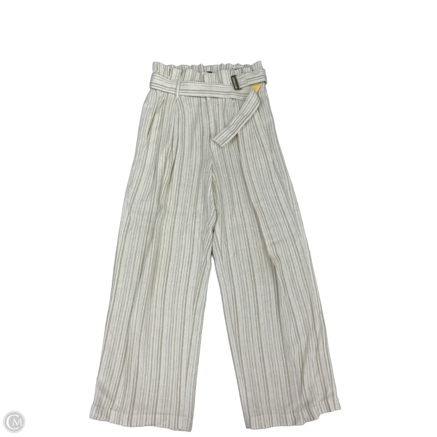 Pants Other By Banana Republic In Tan & White, Size: 0