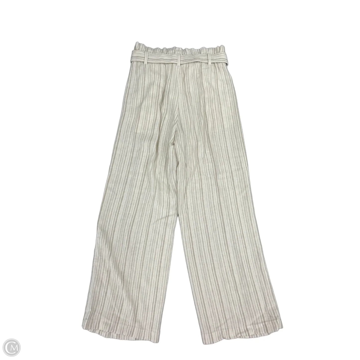 Pants Other By Banana Republic In Tan & White, Size: 0