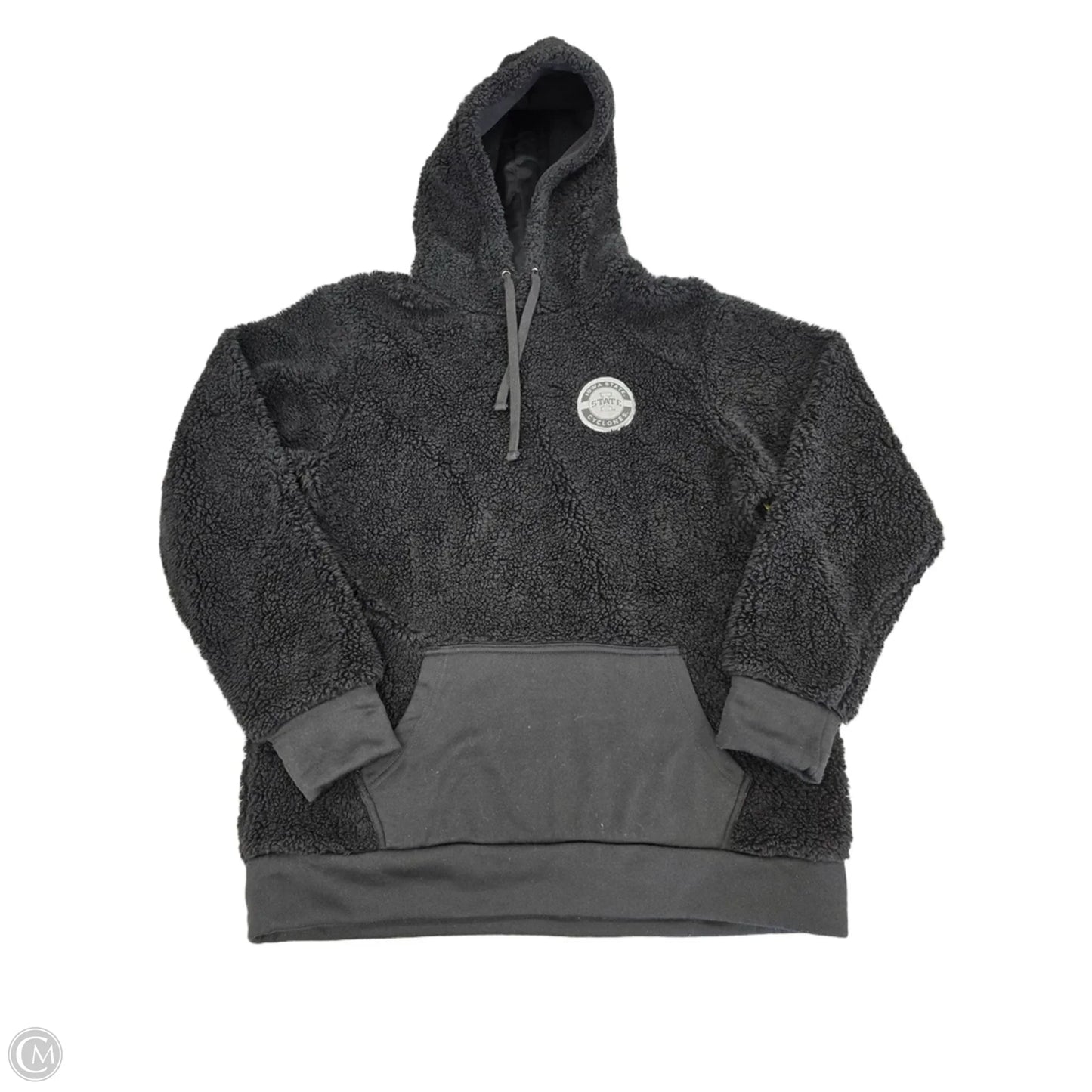 Jacket Faux Fur & Sherpa By Cmc In Black, Size: L