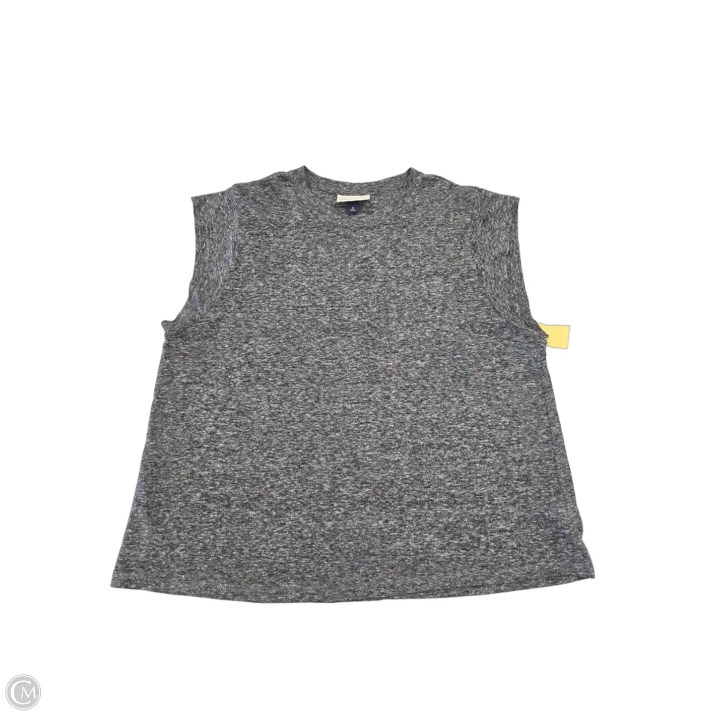 Top Short Sleeve By Universal Thread In Grey, Size: M