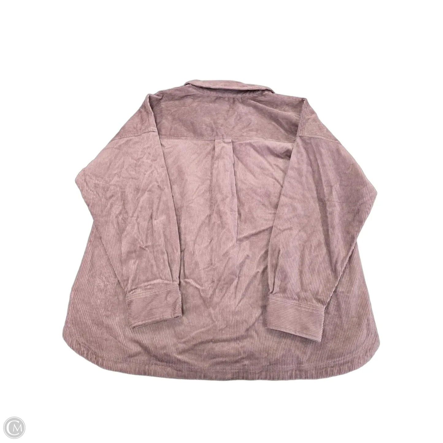 Top Long Sleeve By Matty M In Mauve, Size: Xxl