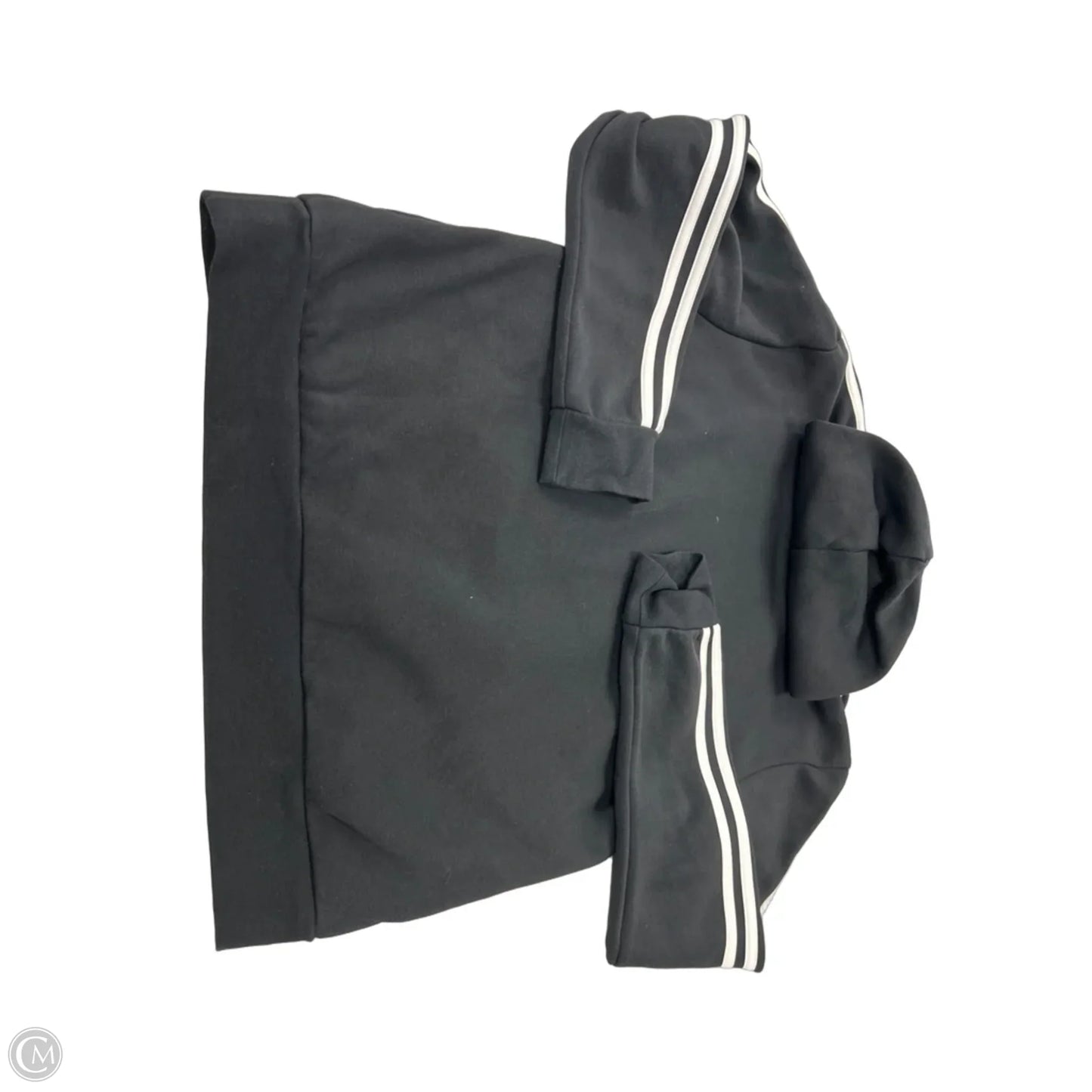 Sweatshirt Hoodie By Adidas In Black, Size: M