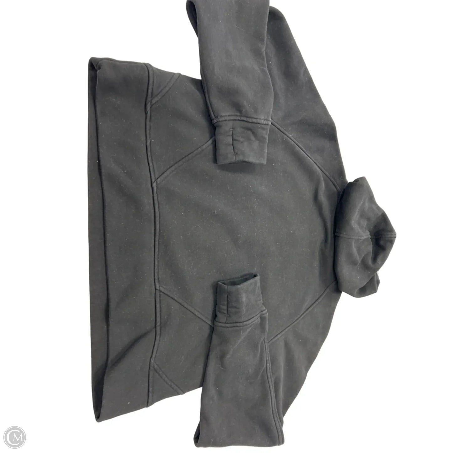 Sweatshirt Hoodie By Cme In Black, Size: M