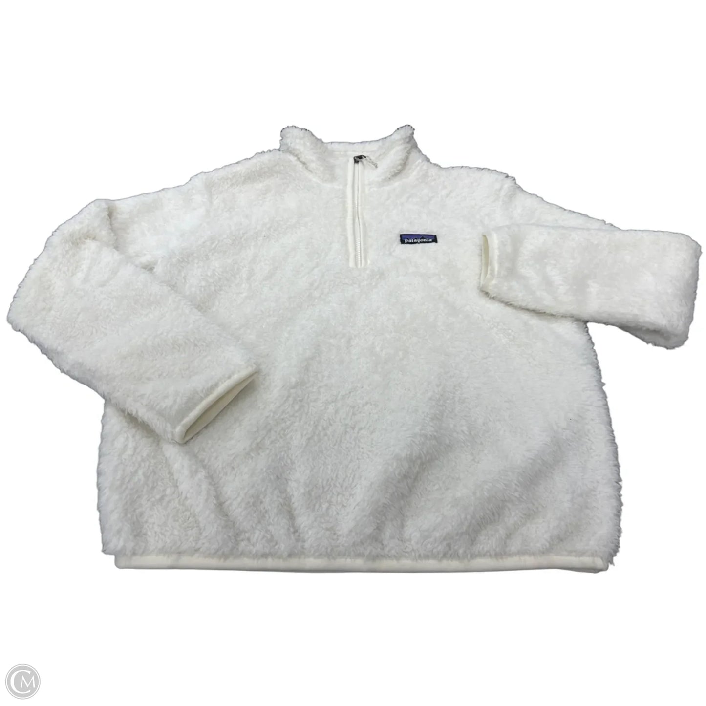 Jacket Faux Fur & Sherpa By Patagonia In White, Size: S