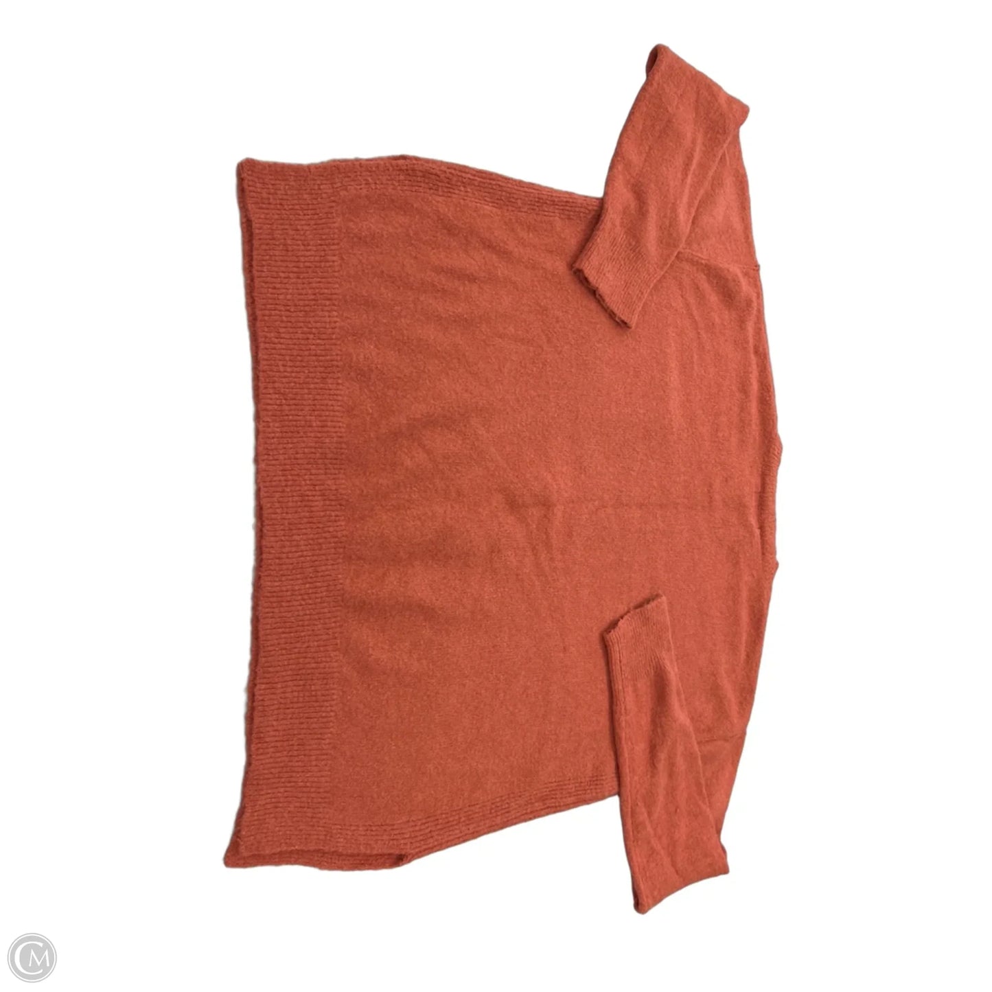 Top Long Sleeve By Be Cool In Orange, Size: S